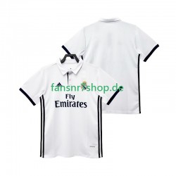 Real Madrid fußball trikot 2017 2018 Herren Heim Retro Kurzarm