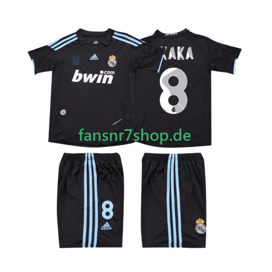 Real Madrid fußball trikot KAKA 8 2009 Kinder Auswärts Retro 2010 Kurzarm