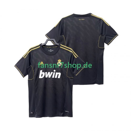 Real Madrid fußball trikot 2012 Herren Auswärts Retro 2011 Kurzarm