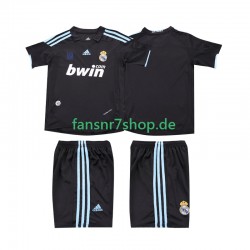 Real Madrid fußball trikot 2009 Kinder Auswärts Retro 2010 Kurzarm