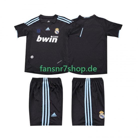 Real Madrid fußball trikot 2009 Kinder Auswärts Retro 2010 Kurzarm