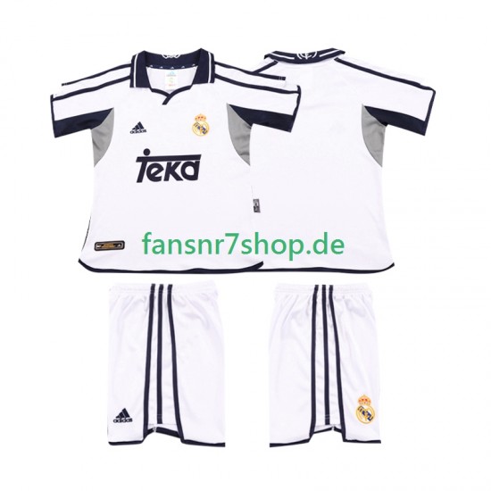 Real Madrid fußball trikot 2001 2002 Kinder Heim Retro Kurzarm Real Madrid fußball trikot 2001 2002 Kinder Heim Retro Kurzarm