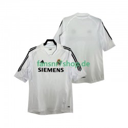 Real Madrid fußball trikot 2005 Herren Heim Retro 2006 Kurzarm