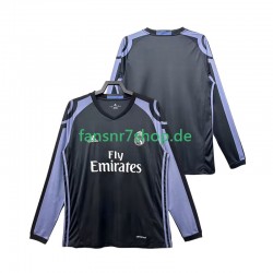 Real Madrid fußball trikot 2016 2017 Herren Ausweich Retro Langarm