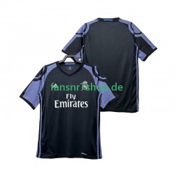Real Madrid fußball trikot 2016 2017 Herren Ausweich Retro Kurzarm
