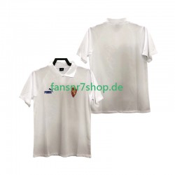 Real Zaragoza fußball trikot 1995 Herren Heim Retro Kurzarm