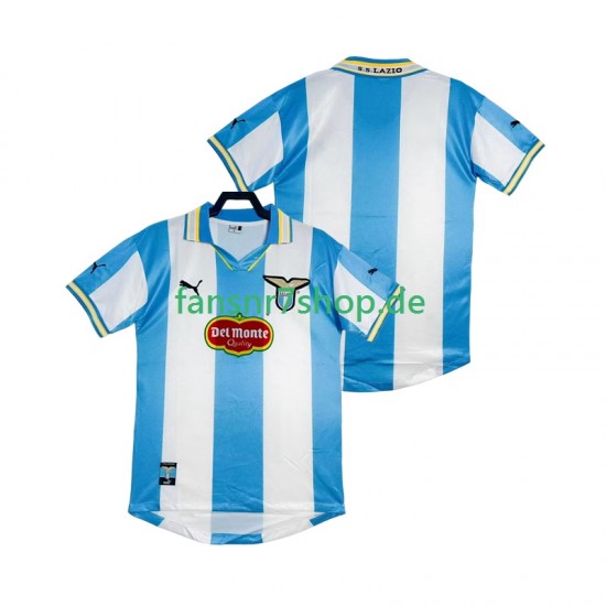 Lazio Rom fußball trikot 2000 Herren Heim Retro 1999 Kurzarm