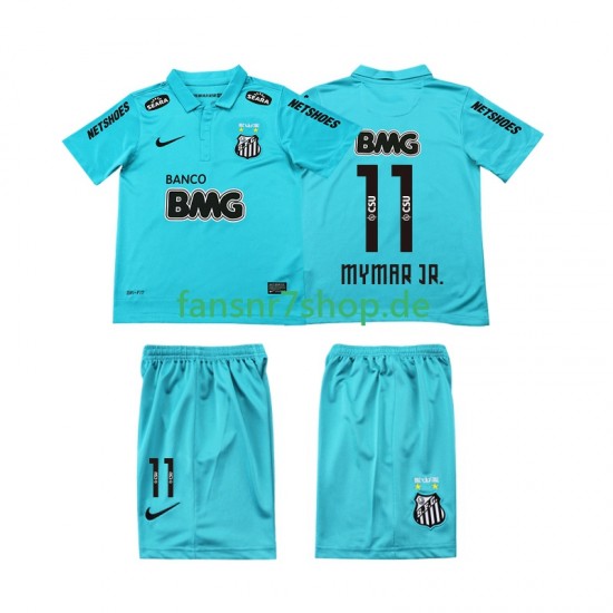 fußball trikot Santos Neymar JR 11 -2012 Kinder Ausweich Retro 2011 Kurzarm