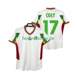 Senegal fußball trikot COLY 17 2002 Herren Heim Retro Kurzarm