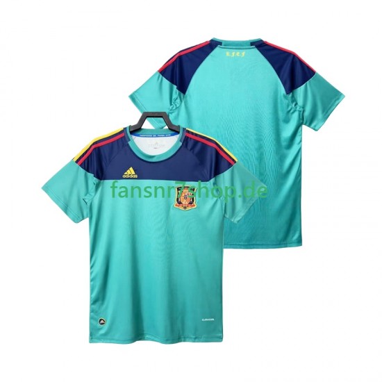 Spanien fußball trikot Torhüter Herren Heim Retro 2010 Kurzarm