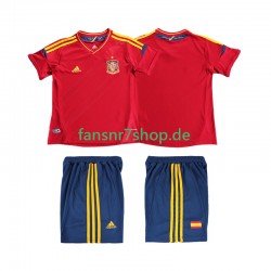 Spanien fußball trikot 2012 Kinder Heim Retro Kurzarm