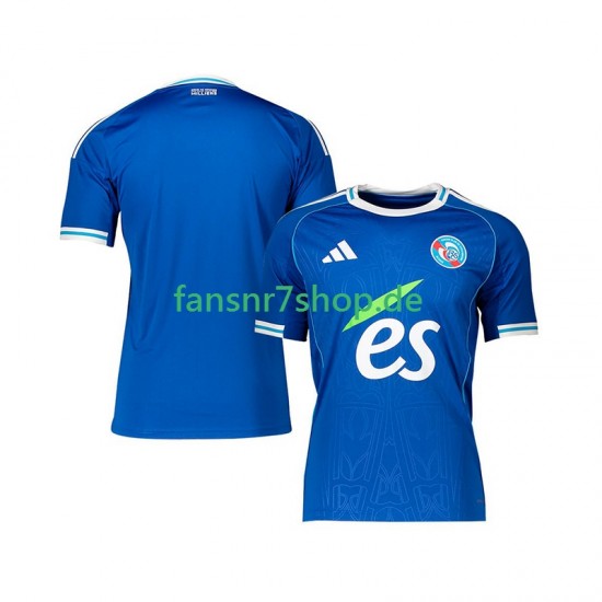 Strasbourg fußball trikot Herren Heim 2025-2026 Kurzarm