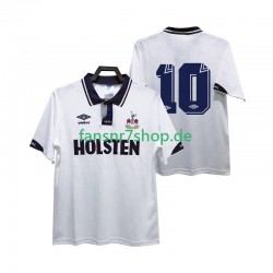 Tottenham Hotspur fußball trikot 10 1991 1993 Herren Heim Retro Kurzarm