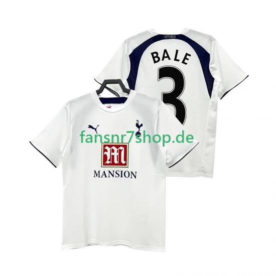 Tottenham Hotspur fußball trikot Bale 3 2007 Herren Heim Retro 2006 Kurzarm