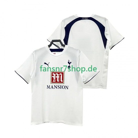 Tottenham Hotspur fußball trikot 2007 Herren Heim Retro 2006 Kurzarm