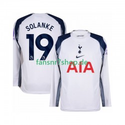 Tottenham Hotspur fußball trikot Solanke 19 Herren Heim 2025-2026 Langarm