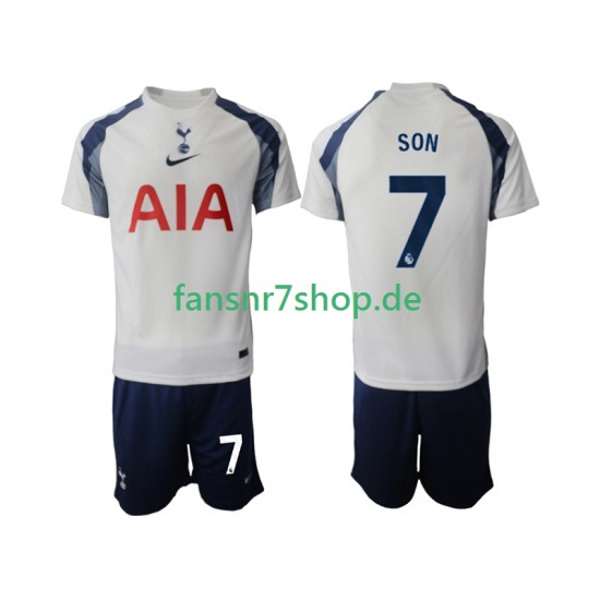 Tottenham Hotspur fußball trikot Son Heung-Min 7 Kinder Heim 2025-2026 Kurzarm
