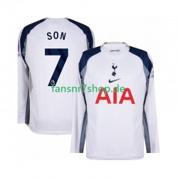 Tottenham Hotspur fußball trikot Son Heung-Min 7 Herren Heim 2025-2026 Langarm