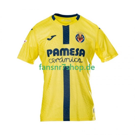 Villarreal CF fußball trikot Herren Heim 2025-2026 Kurzarm