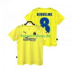 Villarreal CF fußball trikot RIQUELME 8 2005 Herren Heim Retro 2006 Kurzarm