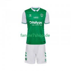 fußball trikot AS Saint-Etienne Kinder Heim 2025-2026 Kurzarm