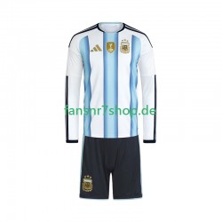 Argentinien fußball trikot WM 2026 Kinder Heim Langarm