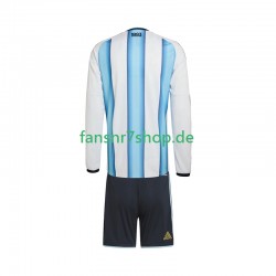 Argentinien fußball trikot WM 2026 Kinder Heim Langarm