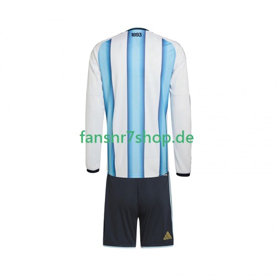 Argentinien fußball trikot WM 2026 Kinder Heim Langarm