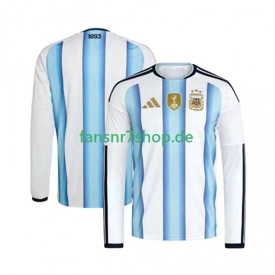 Argentinien fußball trikot WM 2026 Herren Heim Langarm