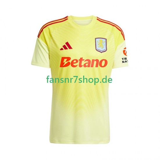 Aston Villa fußball trikot Torhüter Herren Auswärts 2025-2026 Kurzarm