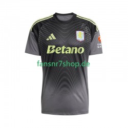Aston Villa fußball trikot Torhüter Herren Heim 2025-2026 Kurzarm