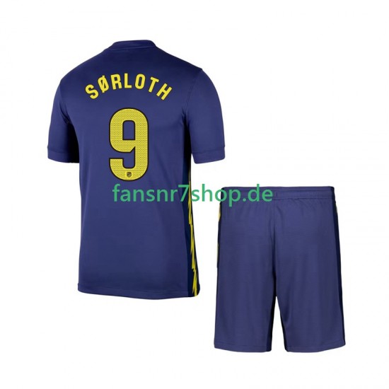 Atlético Madrid fußball trikot Alexander Sorloth 9 Kinder Auswärts 2025-2026 Kurzarm Atlético Madrid fußball trikot Alexander Sorloth 9 Kinder Auswärts 2025-2026 Kurzarm