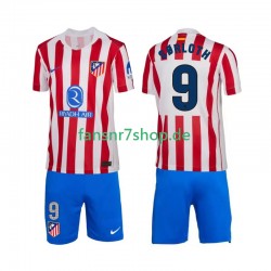 Atlético Madrid fußball trikot Alexander Sorloth 9 Kinder Heim 2025-2026 Kurzarm Atlético Madrid fußball trikot Alexander Sorloth 9 Kinder Heim 2025-2026 Kurzarm