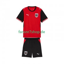 Österreich fußball trikot WM 2026 Kinder Heim Kurzarm