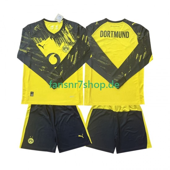 Borussia Dortmund fußball trikot Kinder Heim 2025-2026 Langarm