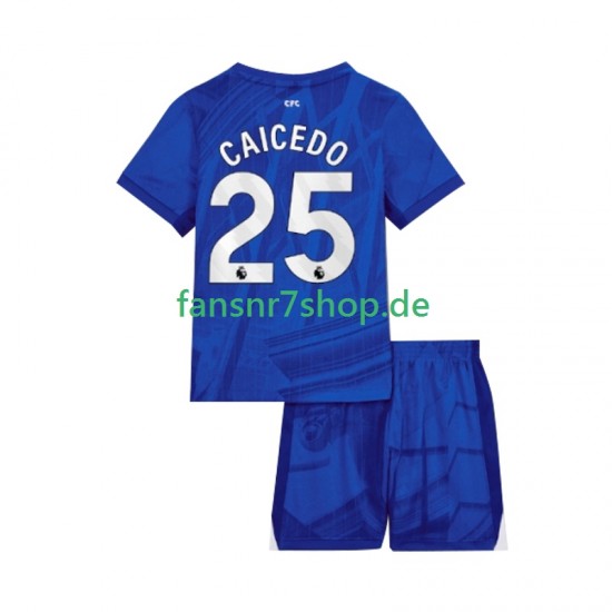 Chelsea fußball trikot Moises Caicedo 25 Kinder Heim 2025-2026 Kurzarm Chelsea fußball trikot Moises Caicedo 25 Kinder Heim 2025-2026 Kurzarm