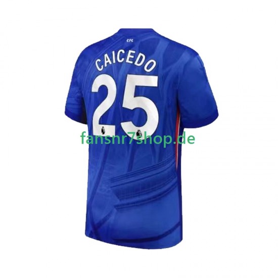 Chelsea fußball trikot Moises Caicedo 25 Herren Heim 2025-2026 Kurzarm Chelsea fußball trikot Moises Caicedo 25 Herren Heim 2025-2026 Kurzarm