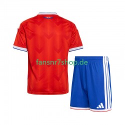Chile fußball trikot Kinder Heim 2026 Kurzarm
