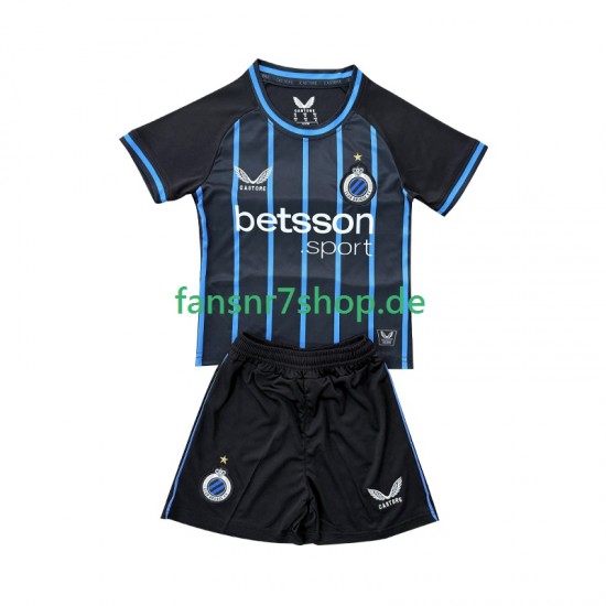 Club Brugge fußball trikot Kinder Heim 2025-2026 Kurzarm
