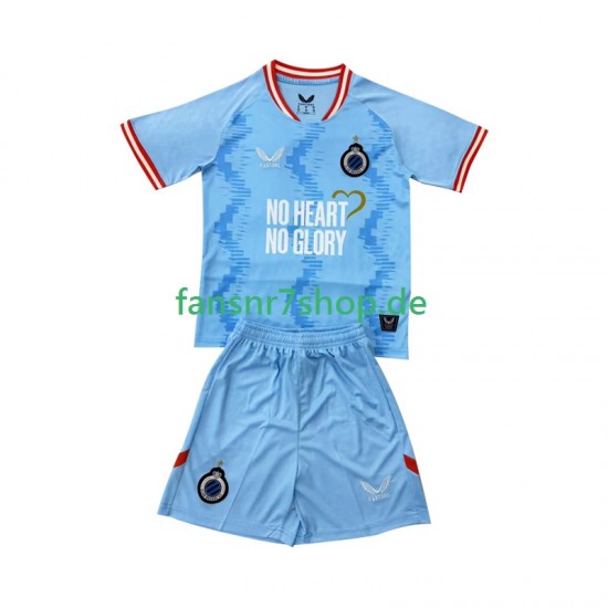 Club Brugge fußball trikot Kinder Ausweich 2025-2026 Kurzarm