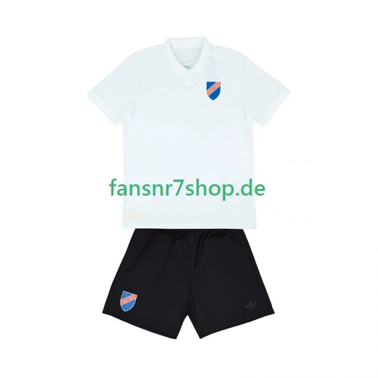Colo-Colo fußball trikot Centenary Kinder Heim 2025-2026 Kurzarm