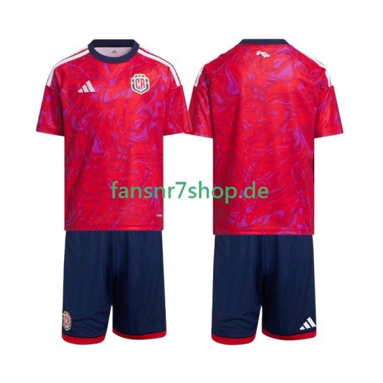 Costa Rica fußball trikot Kinder Heim 2026 Kurzarm