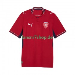 Tschechien fußball trikot Herren Heim 2026 Kurzarm