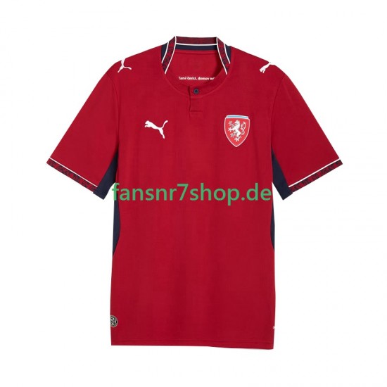 Tschechien fußball trikot Herren Heim 2026 Kurzarm