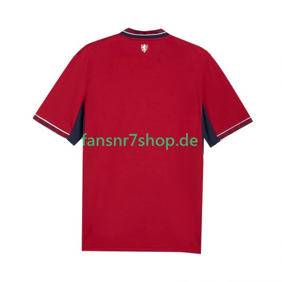 Tschechien fußball trikot Herren Heim 2026 Kurzarm