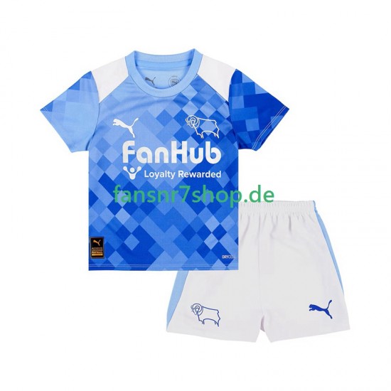 fußball trikot Derby County Kinder Ausweich 2025-2026 Kurzarm fußball trikot Derby County Kinder Ausweich 2025-2026 Kurzarm