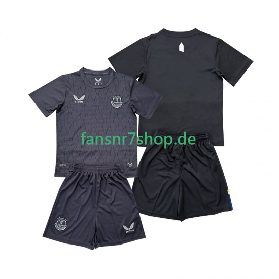Everton fußball trikot FC Torhüter Kinder Auswärts 2025-2026 Kurzarm