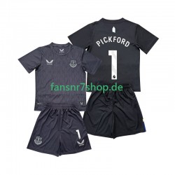 Everton fußball trikot FC Pickford 1 Torhüter Kinder Auswärts 2025-2026 Kurzarm