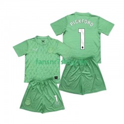 Everton fußball trikot FC Pickford 1 Torhüter Kinder Heim 2025-2026 Kurzarm