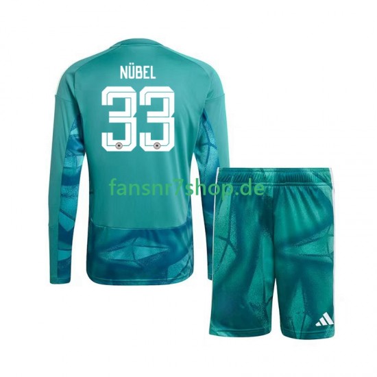Deutschland fußball trikot WM 2026 Alexander Nubel 33 Torhüter Kinder Heim Langarm